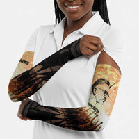 Bayard Rustin Arm Sleeves with Radical Nonviolence Design Protest Crowd and Courage Civil Rights Tribute - Wonder Print Shop