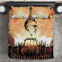 Bayard Rustin Bedding Set with Radical Nonviolence Design Protest Crowd and Courage Civil Rights Tribute - Wonder Print Shop
