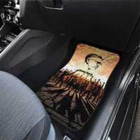 Bayard Rustin Car Mats with Radical Nonviolence Design Protest Crowd and Courage Civil Rights Tribute - Wonder Print Shop