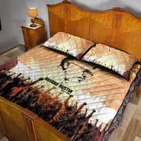 Bayard Rustin Quilt Bed Set with Radical Nonviolence Design Protest Crowd and Courage Civil Rights Tribute - Wonder Print Shop