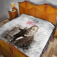 Booker T. Washington Quilt Halftone Portrait Design Tilling a Field Quote Historical Civil Rights Tribute - Wonder Print Shop