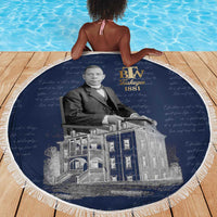 Booker T. Washington Beach Blanket Tuskegee Institute Design Educational Legacy 1881 Historic Tribute - Wonder Print Shop
