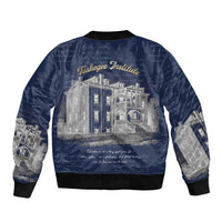 Booker T. Washington Bomber Jacket Tuskegee Institute Design Educational Legacy 1881 Historic Tribute - Wonder Print Shop