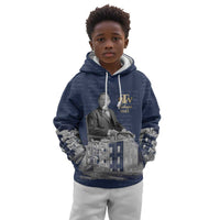 Booker T. Washington Kid Hoodie Tuskegee Institute Design Educational Legacy 1881 Historic Tribute - Wonder Print Shop