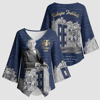 Booker T. Washington Kimono Sleeve Blouse Tuskegee Institute Design Educational Legacy 1881 Historic Tribute - Wonder Print Shop