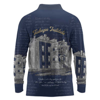Booker T. Washington Long Sleeve Polo Shirt Tuskegee Institute Design Educational Legacy 1881 Historic Tribute - Wonder Print Shop