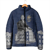 Booker T. Washington Padded Jacket Tuskegee Institute Design Educational Legacy 1881 Historic Tribute - Wonder Print Shop