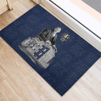 Booker T. Washington Rubber Doormat Tuskegee Institute Design Educational Legacy 1881 Historic Tribute - Wonder Print Shop