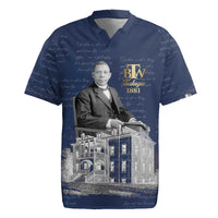Booker T. Washington Rugby Jersey Tuskegee Institute Design Educational Legacy 1881 Historic Tribute TS04