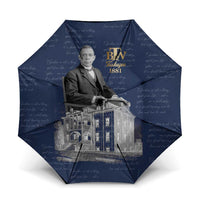 Booker T. Washington Umbrella Tuskegee Institute Design Educational Legacy 1881 Historic Tribute - Wonder Print Shop