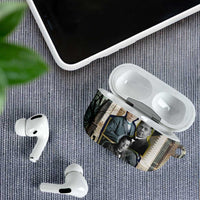 Booker T. Washington AirPods Case Historic Portrait Collage Civil Rights Legacy Educational Pioneer Design - Wonder Print Shop