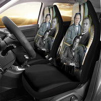 Booker T. Washington Car Seat Cover Historic Portrait Collage Civil Rights Legacy Educational Pioneer Design - Wonder Print Shop