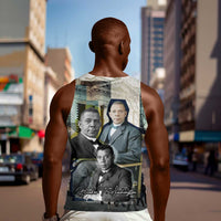 Booker T. Washington Men Tank Top Historic Portrait Collage Civil Rights Legacy Educational Pioneer Design - Wonder Print Shop