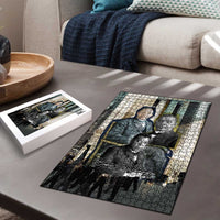 Booker T. Washington Puzzle Historic Portrait Collage Civil Rights Legacy Educational Pioneer Design - Wonder Print Shop