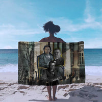 Booker T. Washington Sarong Historic Portrait Collage Civil Rights Legacy Educational Pioneer Design - Wonder Print Shop