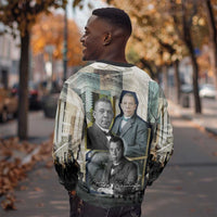 Booker T. Washington Sweatshirt Historic Portrait Collage Civil Rights Legacy Educational Pioneer Design - Wonder Print Shop