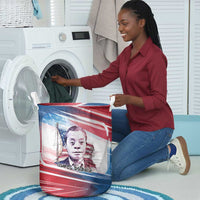 James Baldwin Laundry Basket Artistic Portrait Quote on Love and Awareness Civil Rights Tribute - Wonder Print Shop