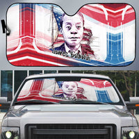 James Baldwin Auto Sun Shade Artistic Portrait Quote on Love and Awareness Civil Rights Tribute - Wonder Print Shop