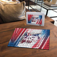 James Baldwin Puzzle Artistic Portrait Quote on Love and Awareness Civil Rights Tribute - Wonder Print Shop