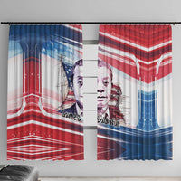 James Baldwin Window Curtain Artistic Portrait Quote on Love and Awareness Civil Rights Tribute - Wonder Print Shop