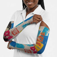 James Baldwin Arm Sleeves Colorful Graffiti Style Portrait The Fire Next Time Text Bold Civil Rights Tribute - Wonder Print Shop