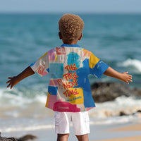 James Baldwin Kid Hawaiian Shirt Colorful Graffiti Style Portrait The Fire Next Time Text Bold Civil Rights Tribute TS04