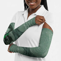 James Baldwin Arm Sleeves Green Handwritten Script Design Smiling Portrait Civil Rights and Literature - Wonder Print Shop