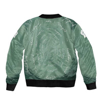 James Baldwin Bomber Jacket Green Handwritten Script Design Smiling Portrait Civil Rights and Literature - Wonder Print Shop