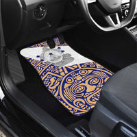 Honduras Car Mats National Emblem Blended with Traditional Patterns - Cultural Heritage Design