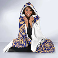 Honduras Hooded Blanket National Emblem Blended with Traditional Patterns - Cultural Heritage Design