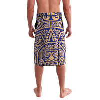 Honduras Lavalava National Emblem Blended with Traditional Patterns - Cultural Heritage Design