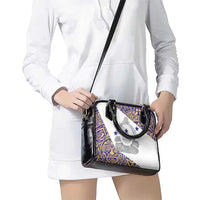 Honduras Shoulder Handbag National Emblem Blended with Traditional Patterns - Cultural Heritage Design