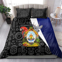 Honduras Coat of Arms Bedding Set Traditional Patterns & National Symbol