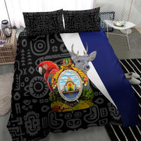Honduras Coat of Arms Bedding Set Traditional Patterns & National Symbol