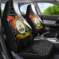 Honduras Coat of Arms Car Seat Cover Traditional Patterns & National Symbol
