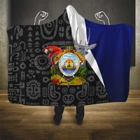 Honduras Coat of Arms Hooded Blanket Traditional Patterns & National Symbol