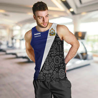 Honduras Coat of Arms Men Tank Top Traditional Patterns & National Symbol