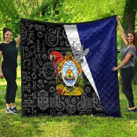Honduras Coat of Arms Quilt Traditional Patterns & National Symbol