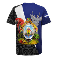 Honduras Coat of Arms Rugby Jersey Traditional Patterns & National Symbol