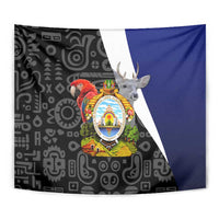 Honduras Coat of Arms Tapestry Traditional Patterns & National Symbol
