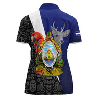 Honduras Coat of Arms Women Polo Shirt Traditional Patterns & National Symbol