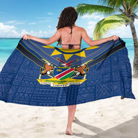 Namibia National Emblem Sarong Sporty Style with Traditional Patterns