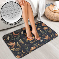 Peace 2026 Spiritual Harmony Bathroom Set Bohemian Celestial Mandala Illustration