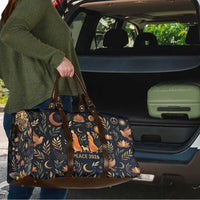 Peace 2026 Spiritual Harmony Travel Bag Bohemian Celestial Mandala Illustration