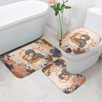 Punch The Monkey Bathroom Set Love Me Anyway Baby Monkeys Cute Plush Hugging