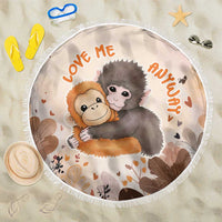 Punch The Monkey Beach Blanket Love Me Anyway Baby Monkeys Cute Plush Hugging