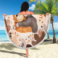 Punch The Monkey Beach Blanket Love Me Anyway Baby Monkeys Cute Plush Hugging