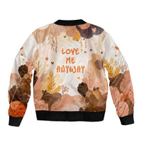 Punch The Monkey Bomber Jacket Love Me Anyway Baby Monkeys Cute Plush Hugging
