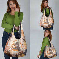 Punch The Monkey Grocery Bag Love Me Anyway Baby Monkeys Cute Plush Hugging
