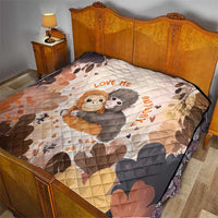 Punch The Monkey Quilt Love Me Anyway Baby Monkeys Cute Plush Hugging